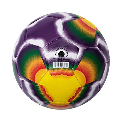 Champion Sports Extreme Tie-Dye Soccer Ball – Durable All-Weather Soccer Ball for Kids, Youth & Adults – Sizes 3, 4, 5 - size: Size 5