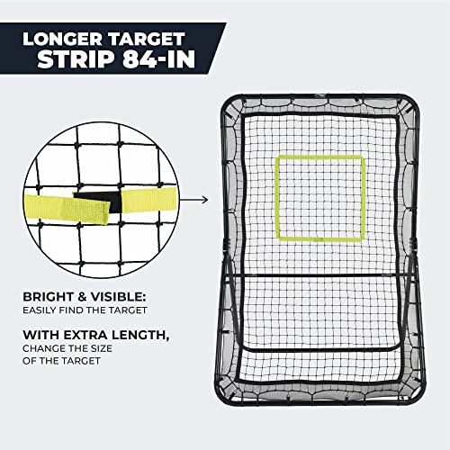 Victorem Lacrosse Replacement Rebounder Net with Cords