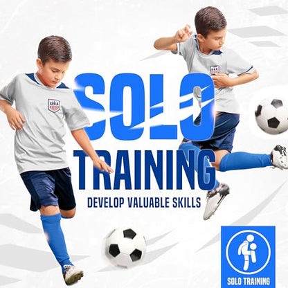 Soccer Goals - Pop-up Goals Portable Football Net 4'x3' ft, Kids Youth & Teens Backyard Games, Practice & Training