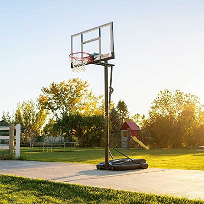 Lifetime Portable Basketball Hoop - 52 in Shatterproof Backboard, Adjustable