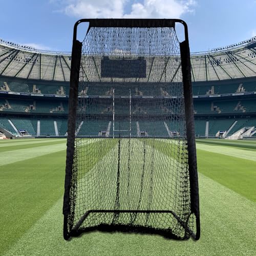PGL Football Kicking Net – 41×81In Heavy Duty Training Equipment with Steel Frame for Powerful Kicking– Portable Cage for Field Goal - Youth & Adult Team Coaches