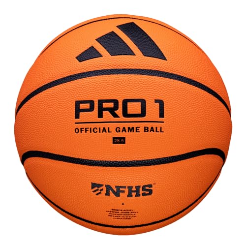 adidas | Pro1 | DryTack Microfiber Next Generation Official Game Basketball | Optic Orange - size: Size 6 (28.5")