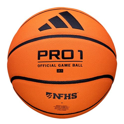adidas | Pro1 | DryTack Microfiber Next Generation Official Game Basketball | Optic Orange - size: Size 6 (28.5")