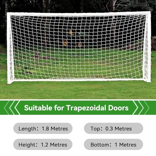 Soccer Nets, Kids Soccer Net for Replacement Soccer Goal Net Fit 6' X 4'