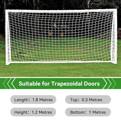 Soccer Nets, Kids Soccer Net for Replacement Soccer Goal Net Fit 6' X 4'