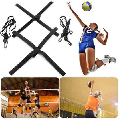 2set Elastic Volleyball Spike Trainer Wicked-Fast Arm Speed Solo Serve Gift for Beginners Experts