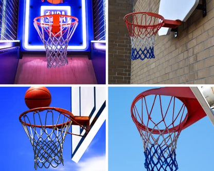 SperoPro Basketball Net - 7.16 Oz Professional Basketball Net Replacement Outdoor All Weather Anti Whip - Heavy Duty Basketball Hoop Net Replacement for Indoor or Outdoor Rim