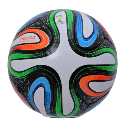 Soccer Ball Size 5 Training Football Durable PU Leather Match & Practice Ball Indoor Outdoor Play Professional Hand Stitch Made FootballOII-012