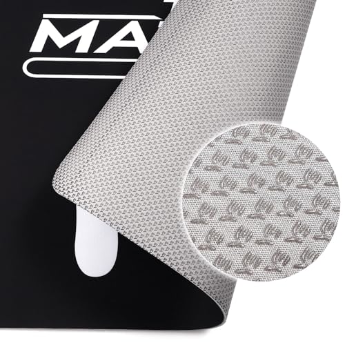 TOBWOLF Baseball Batting Mat, Softball & Baseball Hitting Mat with Home Plate for Batter, Anti-Slip Batting Cage Mat W/Batting Stance Alignment Guide for Swing Pitching Training - color: 25 x 38.6in Baseball Hitting Mat