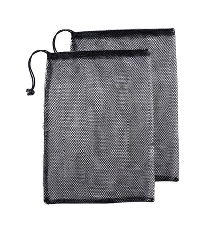 2 Pcs Mesh Bags Drawstring Multipurpose Storage Bags for Gym Shoes Sports Gear Balls Beach Laundry