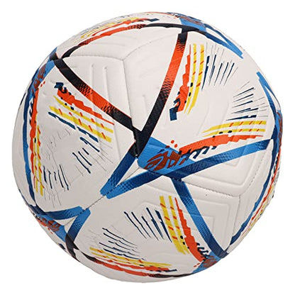 aqxreight Football Training Balls with Bright Colors Competitive Sports for Players of All Ages Ideal for Training and Fun
