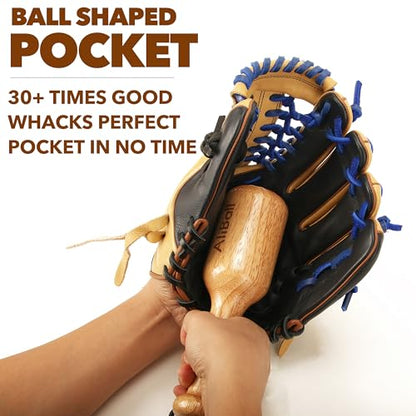 AliBall Baseball Glove Mallet, Real One Piece Solid Construction Heavy Ball Mallet for Baseball Quick Create A Ball Shaped Pocket Softball Glove Mallet - color: B