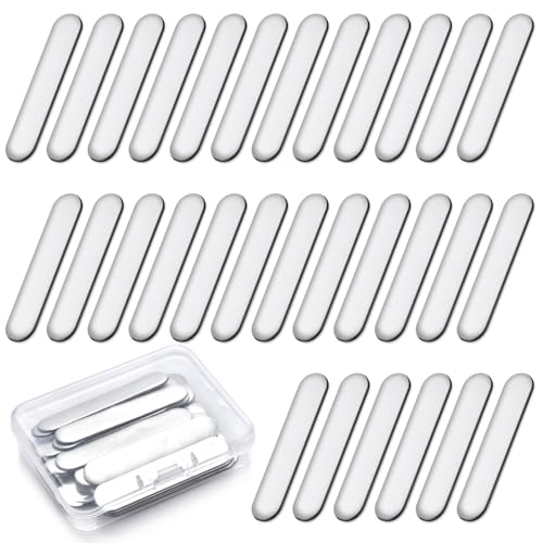 30PCS Lead Tapes, 3g High Adhesive Lead Tape for Pickleballs,Tennis, Golf Clubs, Adjust The Paddle Weighted Lead Tape and Add Swing Weight - color: Silver