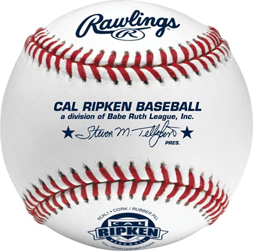 Rawlings | Cal Ripken Baseballs | Competition Grade | RCAL1 | Youth/14U | Multiple Count Options - style: Box of 6