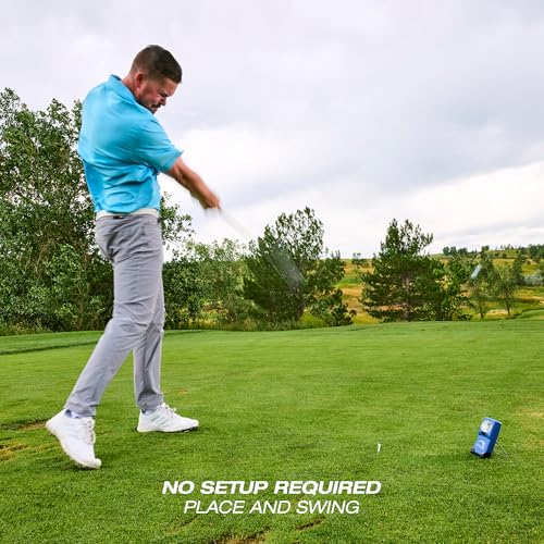 swing speed radar - Golf Training Tool - Accurate Club Speed Measurement 20-200 MPH - Portable Doppler Radar for Distance & Consistency Training - US Made