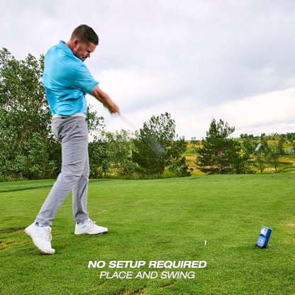 swing speed radar - Golf Training Tool - Accurate Club Speed Measurement 20-200 MPH - Portable Doppler Radar for Distance & Consistency Training - US Made