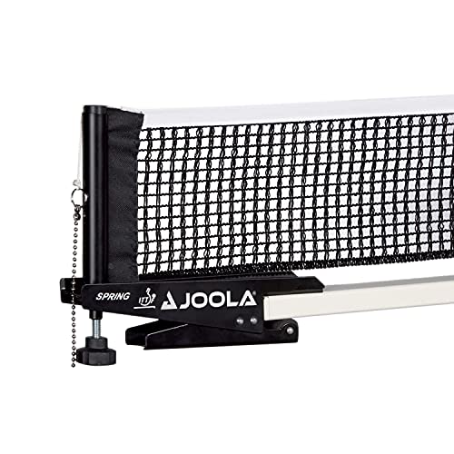 JOOLA Premium Avanti Table Tennis Net and Post Set - Portable and Easy Setup Ping Pong Screw On Clamp Net