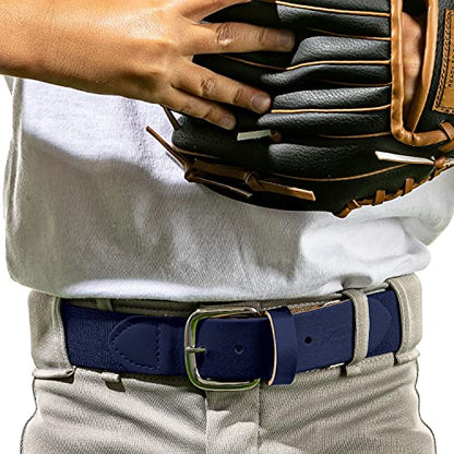 Franklin Sports MLB Youth Kids Belt for Teeball, Baseball + Softball - Adjustable - Boys and Girls
