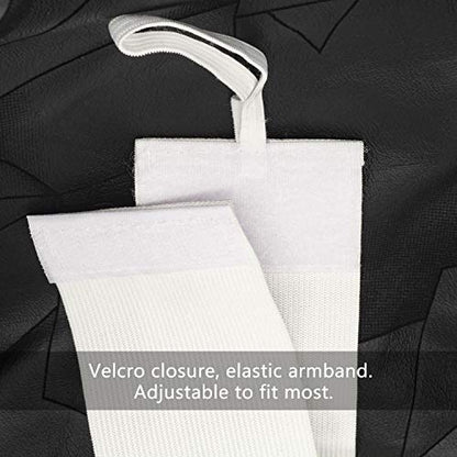 11 Pcs White Armbands Soccer Football Rugy Captain Armbands Mourning Armband for Multipurpose Use,DIY,Restaurant,Team Sport,Hospital,School