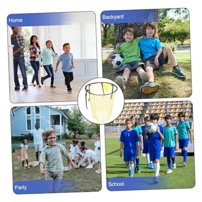 INOOMP Soccer Training Net for Youth Practice Targeting Net for Indoor and Outdoor Football Games Lightweight and for Accurate Shooting Drills