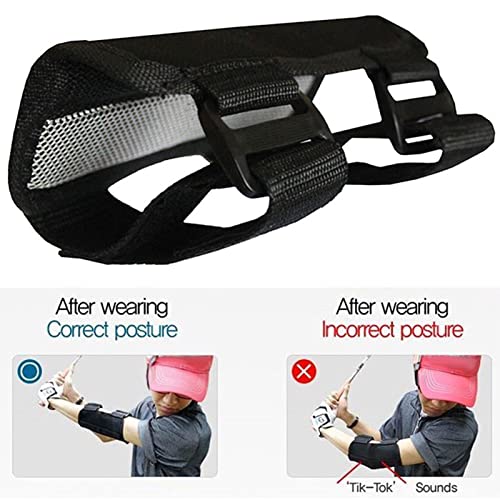 Golfs Swing Trainer Elbow Brace, Golfs Arm Training Aid, Golfs Arm Corrector for Golfs Beginners Posture Correction