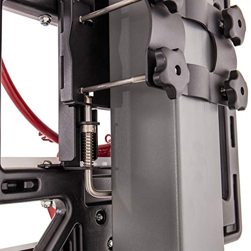Silverback Junior Youth 33" Basketball Hoop with Lock ‘n Rock Mounting Technology Mounts to Round and Vertical Poles, Black (B8410W)