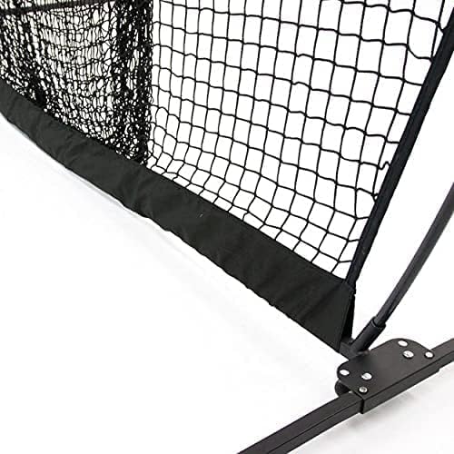 Bownet Big Mouth Elite Baseball & Softball Hitting Net – Heavy-Duty Portable 8' x 8' Batting Practice Net with Energy Absorption System – Includes Carry Bag for Indoor & Outdoor Use
