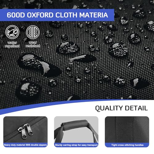 50inch Sports Duffel Travel Bag, 145L Extra Large Duffel Luggage Bag with Upgrade Zipper, Water Resistant & Foldable Equipment Storage Bag for Camping Tent Tripod Fishing - size: 50x11x16 inch