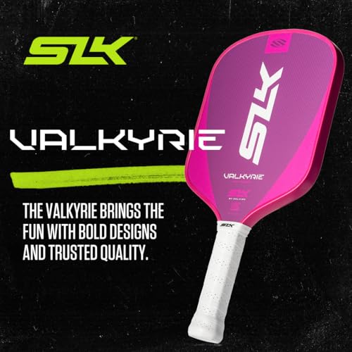 Selkirk Sport SLK Valkyrie Pickleball Paddle | Beginner Pickleball Paddles with X5 16mm Polymer Core & Fiberflex Fiberglass Face | Large Sweet Spot for Power & Control | All-Court Performance