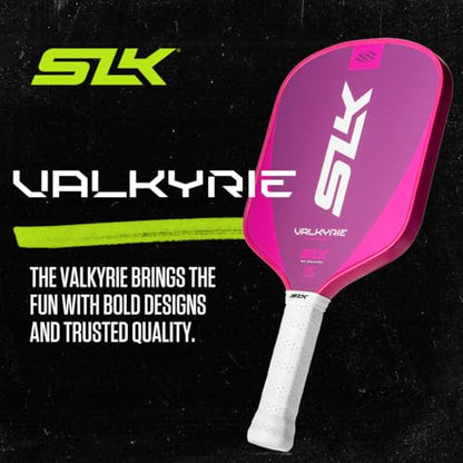 Selkirk Sport SLK Valkyrie Pickleball Paddle | Beginner Pickleball Paddles with X5 16mm Polymer Core & Fiberflex Fiberglass Face | Large Sweet Spot for Power & Control | All-Court Performance