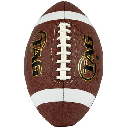 TAG Official Composite Football, Size 9, 1 Count