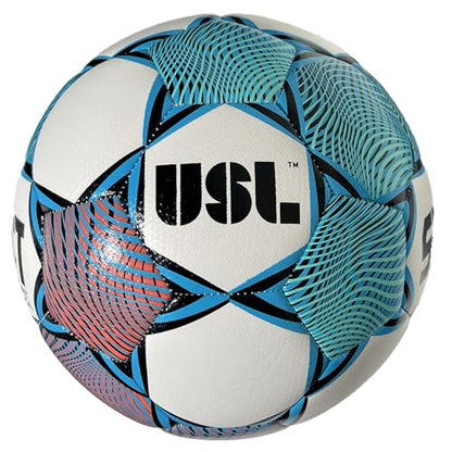 Select USL Brillant Replica Soccer Ball - color: White/Blue V26