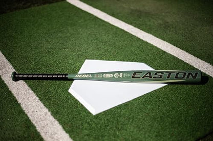 Easton | Rebel Slowpitch Softball Bat | Approved for Play on All Fields | Loaded | 12" Barrel - size: 34" / 28 oz.