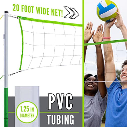 Franklin Sports Intermediate Volleyball Set - style: Intermediate