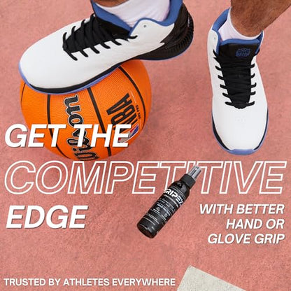 GRIPEXX Sports Hand Grip Spray (4oz)- Boost Performance, Enhance Control and Maximize Grip - for Athletes: Tennis, Football, Pole Dancing, Basketball, Baseball, Golf, etc- Natural Rosin-Based Formula