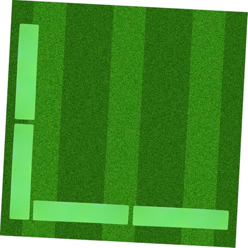Toyvian 6Pcs Court Marker Kit Flat Spot Markers for Sports Training for Soccer Basketball Volleyball and Badminton Multi User Agility Training