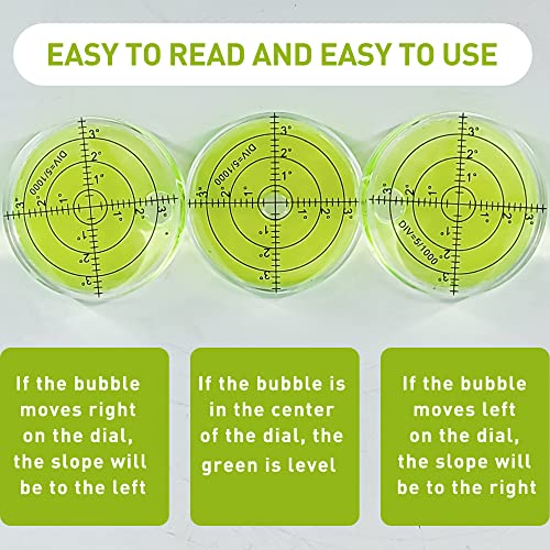 Golf Green Reader Pro Putt Golf Ball Marker Round Bubble Level High Precision Golf Putting Aid Putting Green