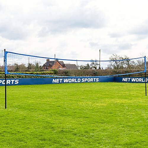 Vermont Portable Volleyball Sets [Beach or Standard] | Volleyball Training Equipment - Volleyball Posts, FIVB Nets, Guy Ropes & Carry Bag | Volleyball Net Outdoor - color: Pro Set
