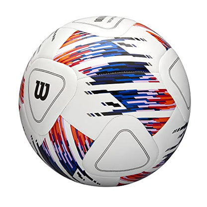 Wilson NCAA Vivido Replica - color: White/Orange/Purple, size: Size 4