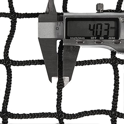 IUZEAI Baseball Backstop Nets, Nylon Baseball Netting Pro High Impact Sports Netting Material 10'x10'/10'x20'/10'x30'(Net Only)