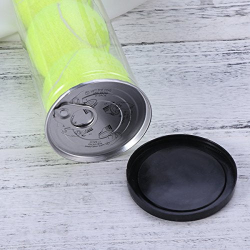 3pcs Tennis Balls Can Practice Tennis Balls Championship Regular Duty Tennis Ball Pet Dogs (Yellow)