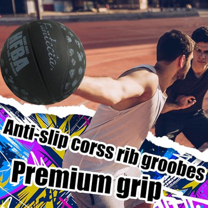 Basketball, Size 7 Basketball for Indoor/Outdoor,Personalized with Animal Print
