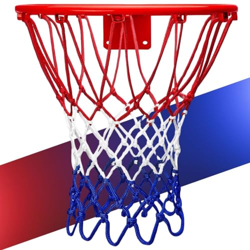 SperoPro Basketball Net - 7.16 Oz Professional Basketball Net Replacement Outdoor All Weather Anti Whip - Heavy Duty Basketball Hoop Net Replacement for Indoor or Outdoor Rim