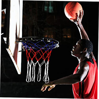 KESYOO Basketball Hoop Replacement Net Kit 2 Pack Woven Nylon Outdoor Indoor Training Equipment Barrier Net