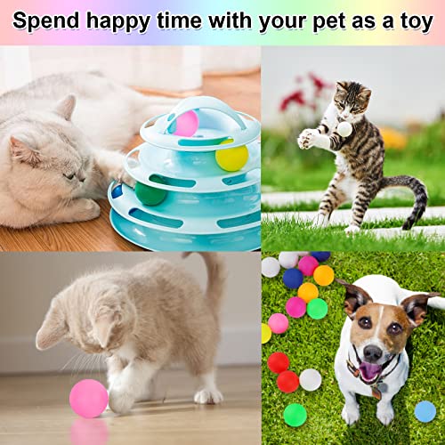 Guirnd 28 Pcs 40mm Ping Pong Balls for Table Tennis, Games, Arts, Kids, and Pet Toys - color: Mix colors