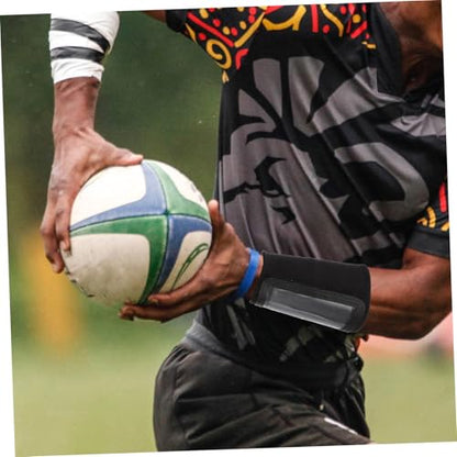 FOMIYES Football Quarterback Play Wristband, Soft Football Armband Protector for Youth, Tactical Sports Wristband for Coaching and Training