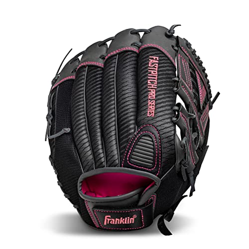 Franklin Sports Girls Softball Glove-Women's Windmill Fastpitch+Slowpitch Softball Glove-Right and Left Hand-Adult