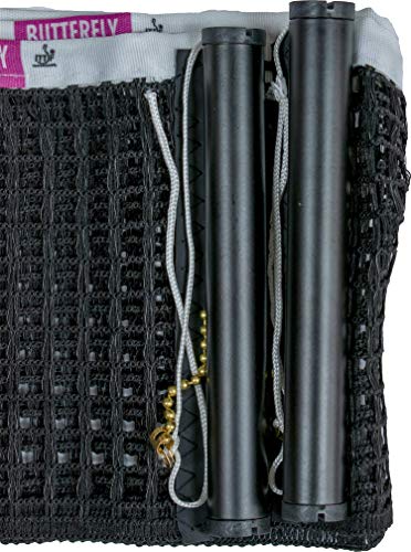 Butterfly Replacement Table Tennis Net and Posts - 72 in Long Net - Fits National League, Europa, AJ, Elite Net Sets