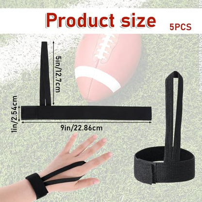Psyqtsuary Referee Down Indicator Wrist, 5PCS Football Down Indicators Football Wristbands for Plays Football Wristband Referee Wristband Football Accessories for Match Sports