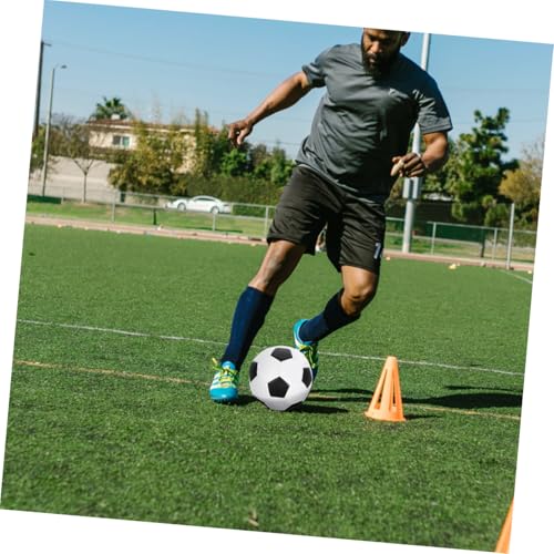 GANAZONO Size 5 Training Soccer Ball Pu Machine Sewn Outdoor Adult and Practice Football for Official 11-Player Match Use